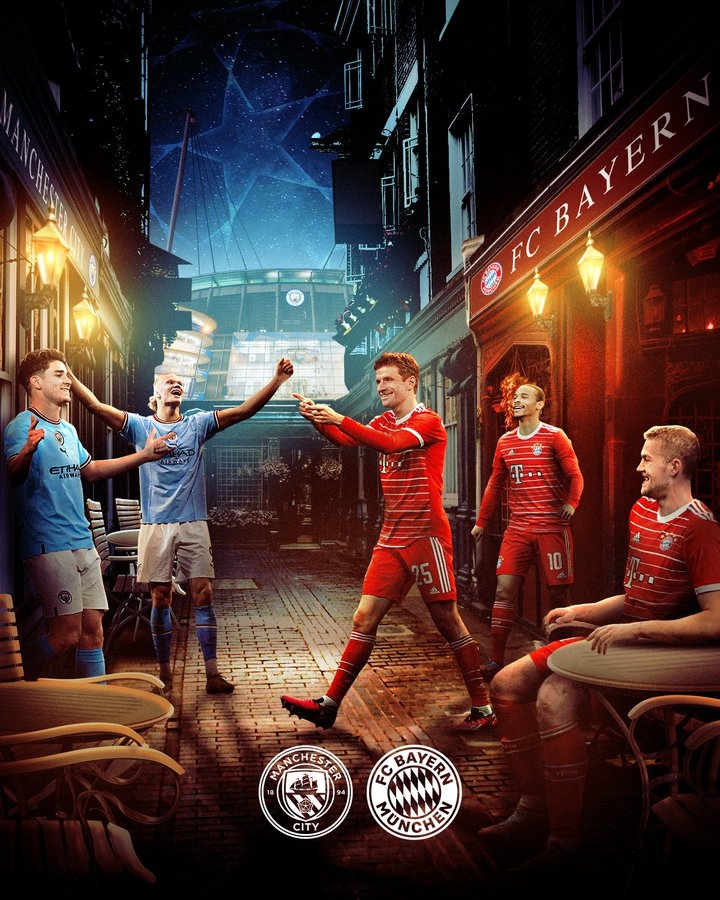 关于曼城横扫拜仁，博格巴2惊艳世界的信息